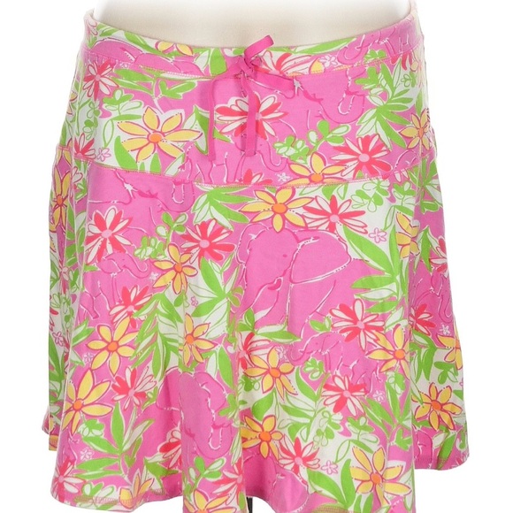 Lilly Pulitzer White Label - Vintage Garden Vista Skirt - size XL - Picture 2 of 4